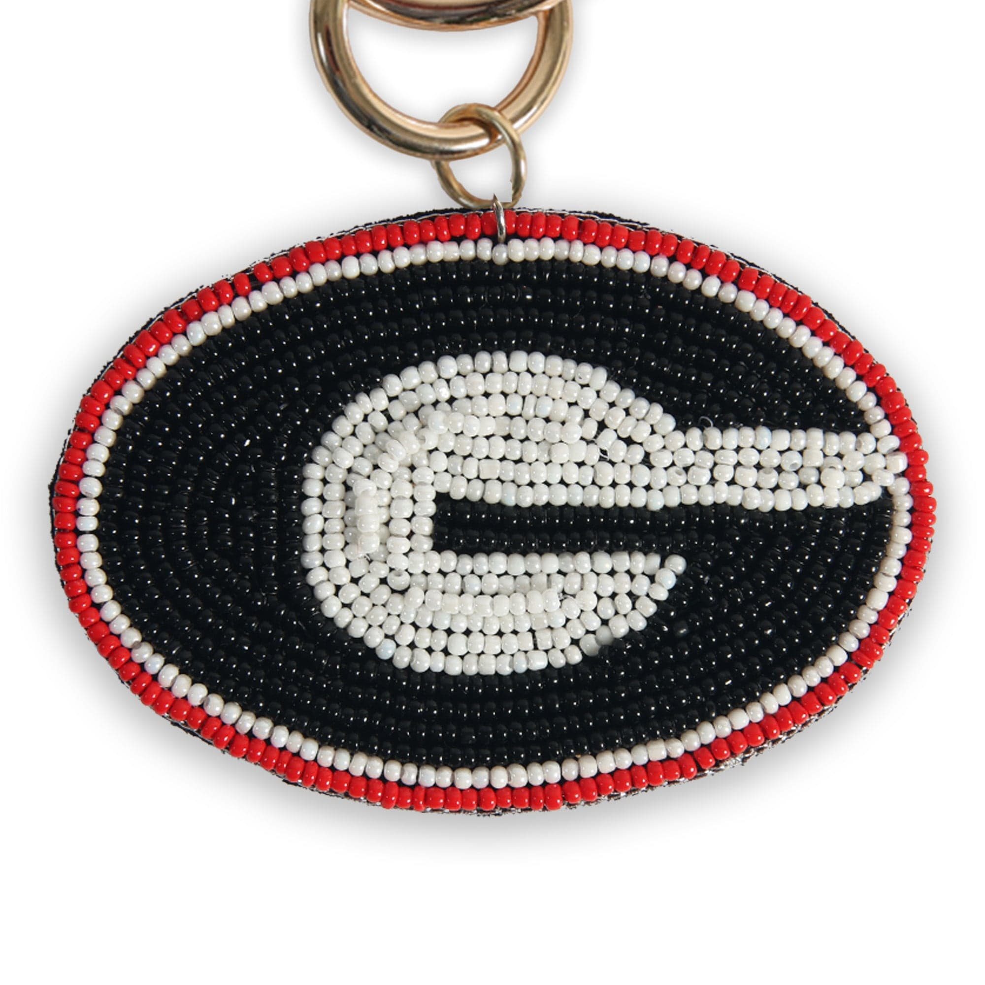 Desden Accessory PRE-ORDER Beaded Purse Charm – Georgia Bulldogs
