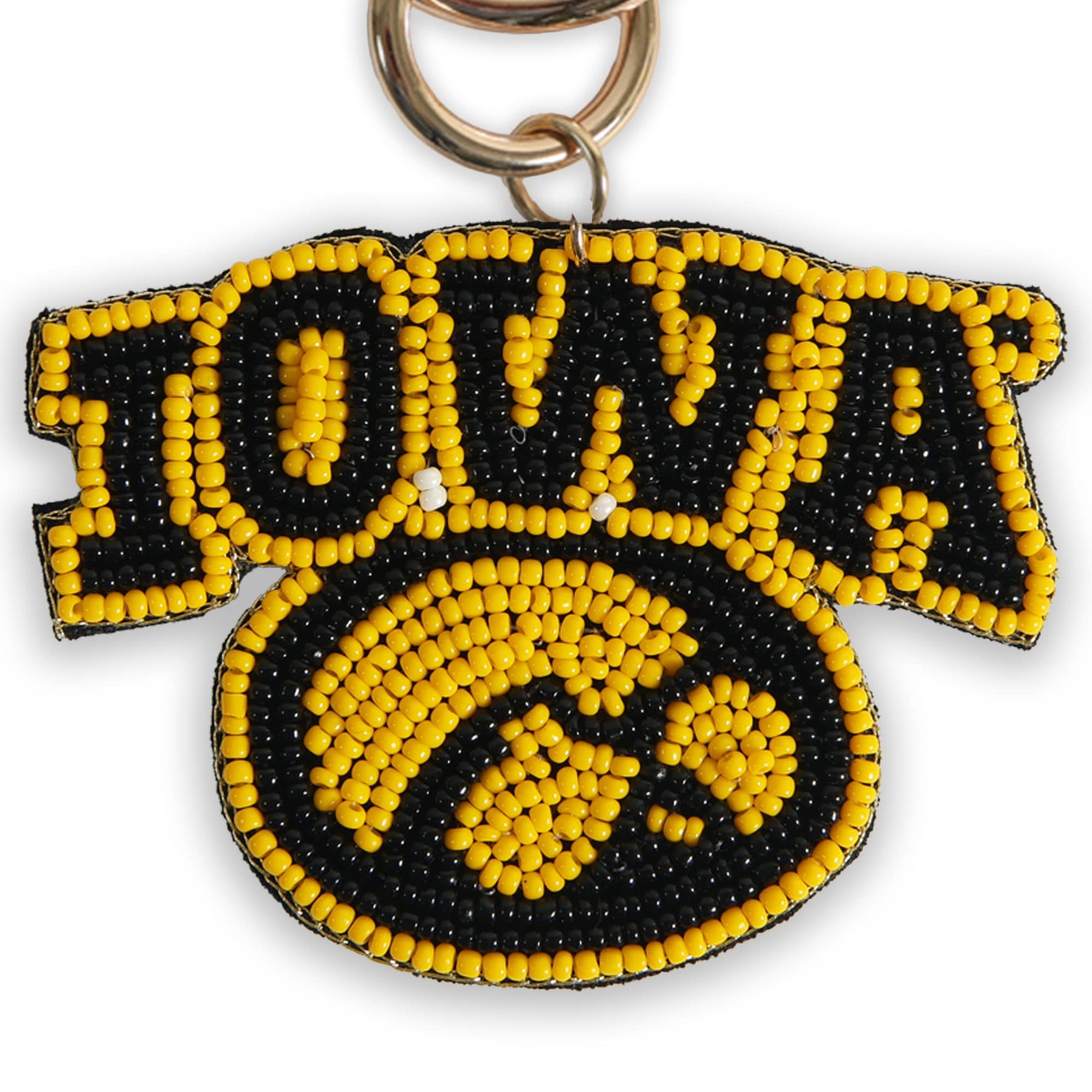 Desden Accessory PRE-ORDER Beaded Purse Charm – Iowa Hawkeyes