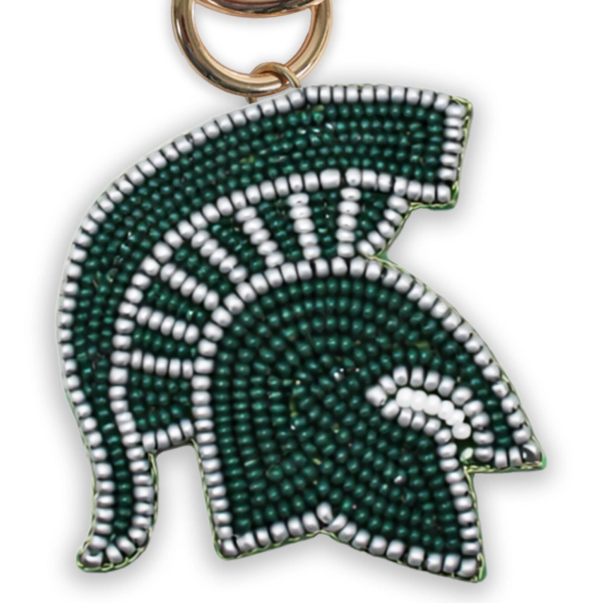 Desden Accessory PRE-ORDER Beaded Purse Charm – Michigan State Spartans