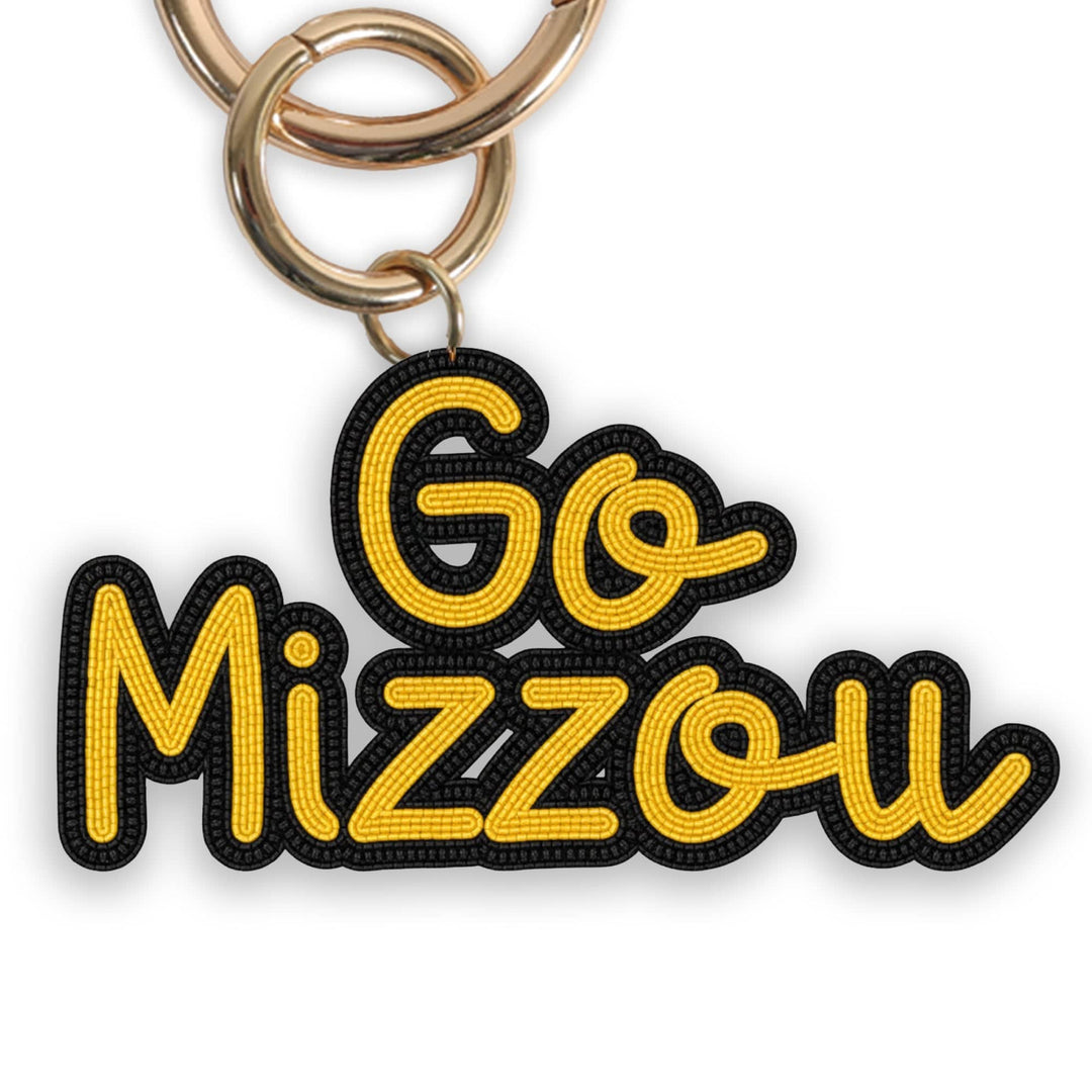 Desden Accessory PRE-ORDER Beaded Purse Charm – Missouri Tigers
