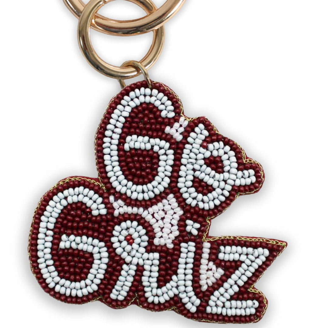 Desden Accessory PRE-ORDER Beaded Purse Charm – Montana Grizzlies