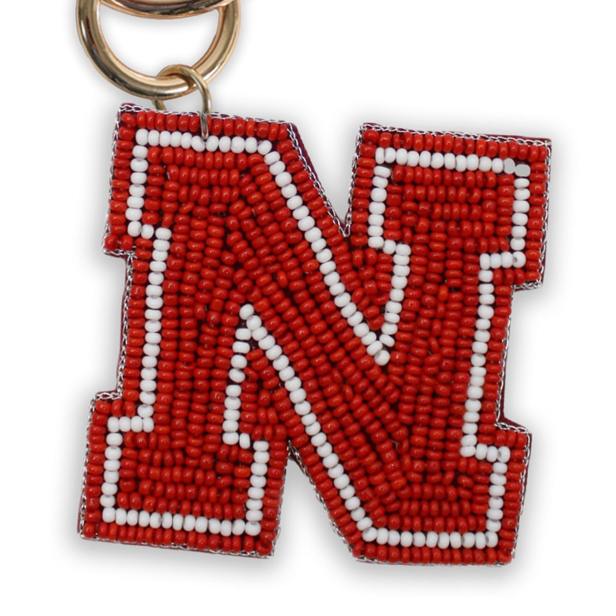 Desden Accessory PRE-ORDER Beaded Purse Charm – Nebraska Huskers