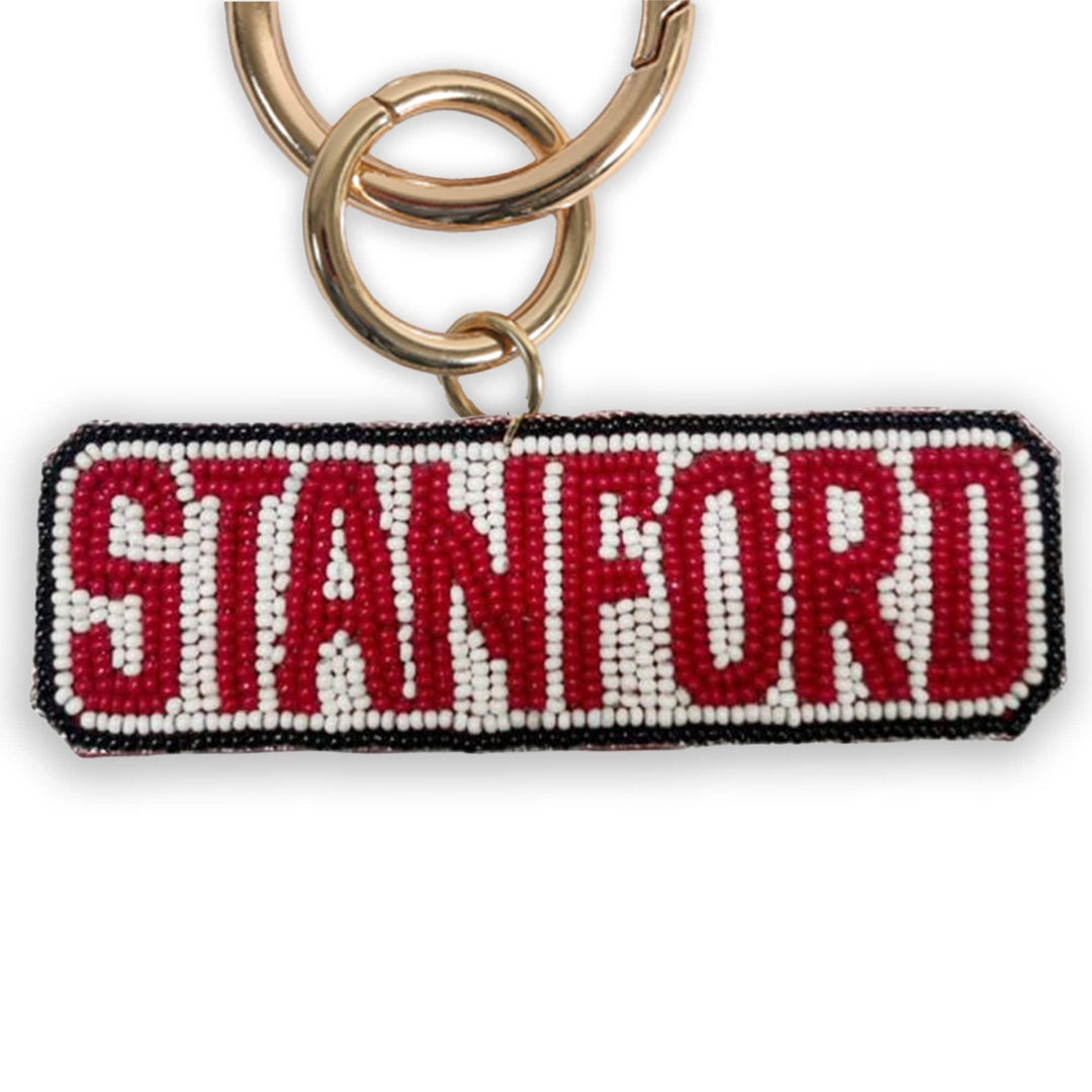 Desden Accessory PRE-ORDER Beaded Purse Charm – Stanford Cardinal