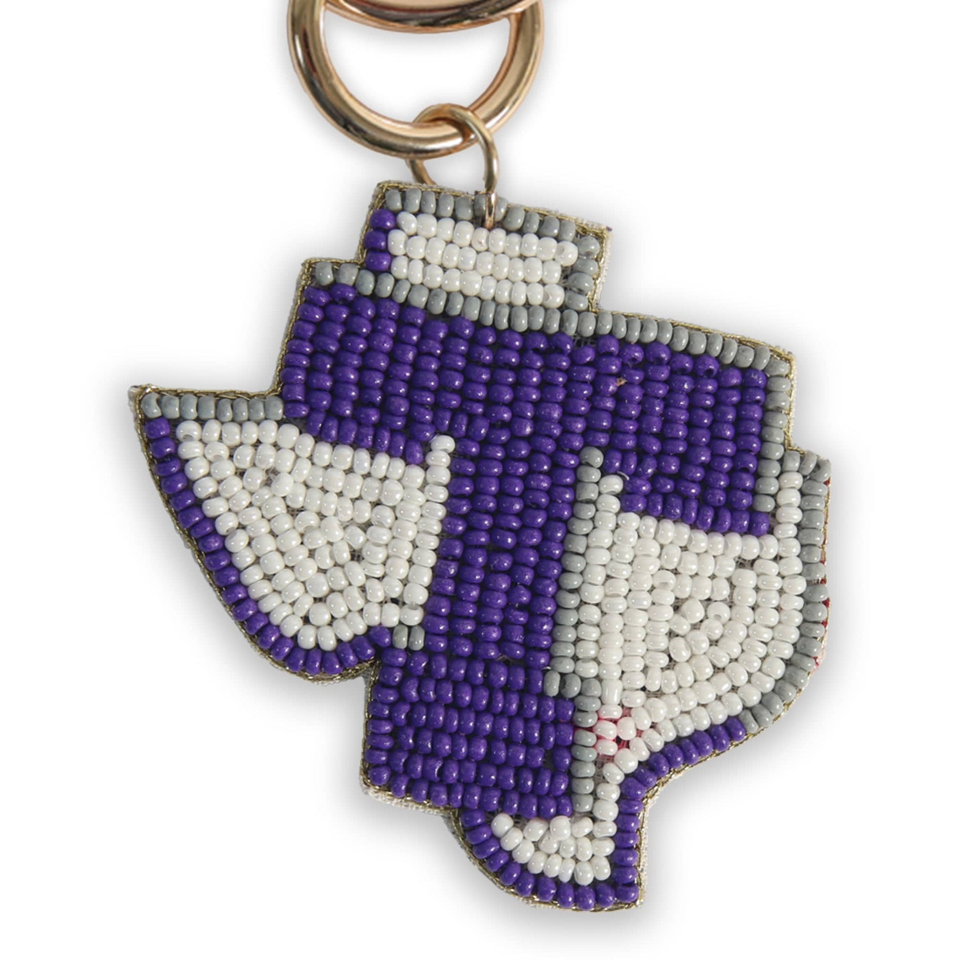 Desden Accessory PRE-ORDER Beaded Purse Charm – Tarleton State Texans