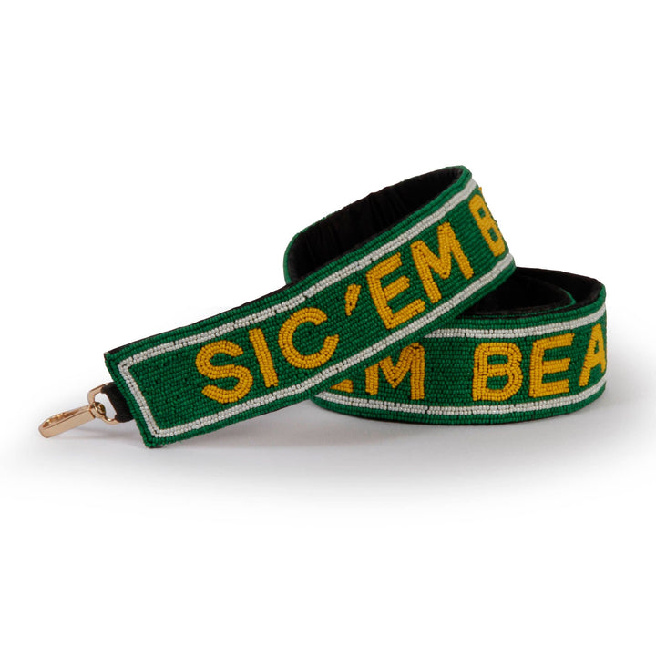 Desden Strap Beaded Purse Straps - Baylor Bears