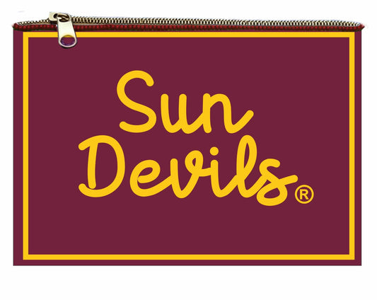 Desden PRE-ORDER Hand Beaded Coin Pouch – Arizona State Sun Devils