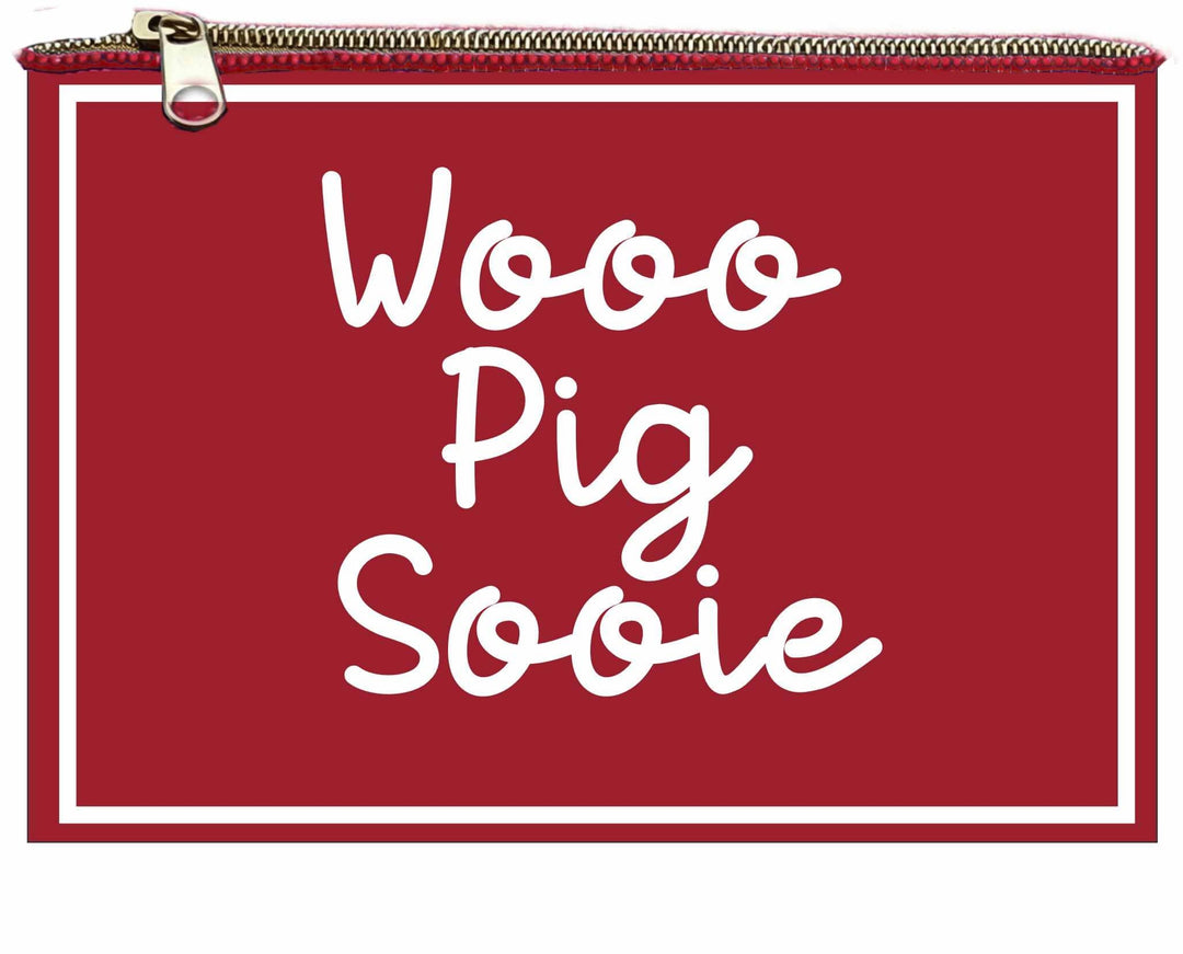 Desden PRE-ORDER Hand Beaded Coin Pouch – Arkansas Razorbacks