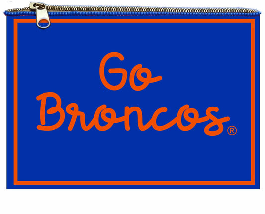 Desden PRE-ORDER Hand Beaded Coin Pouch – Boise State Broncos