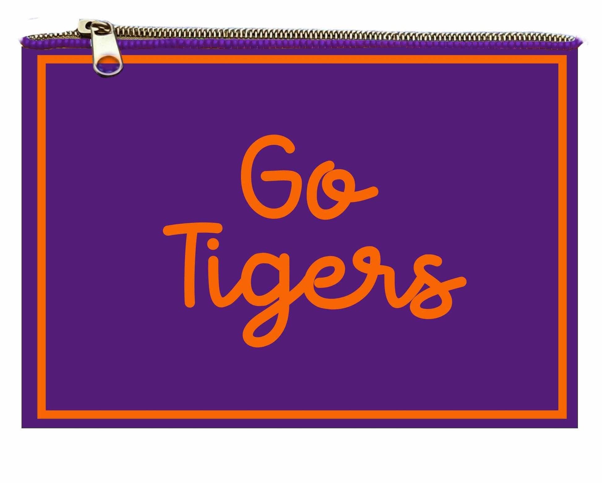Desden PRE-ORDER Hand Beaded Coin Pouch – Clemson Tigers