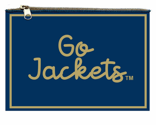 Desden PRE-ORDER Hand Beaded Coin Pouch – Georgia Tech Yellow Jackets