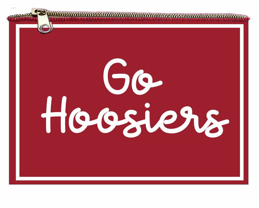 Desden PRE-ORDER Hand Beaded Coin Pouch – Indiana Hoosiers