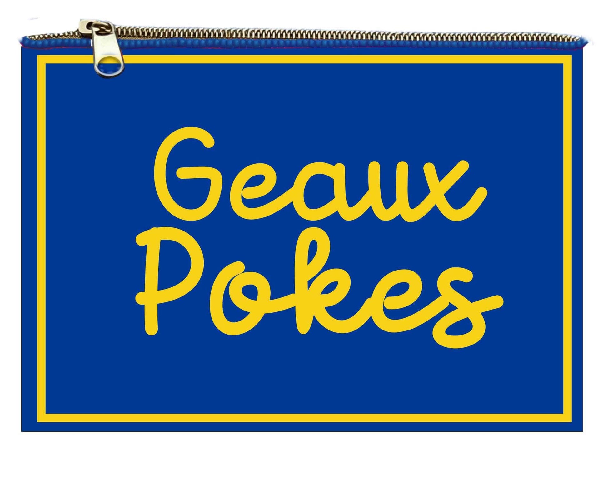 Desden PRE-ORDER Hand Beaded Coin Pouch – McNeese State Cowboys