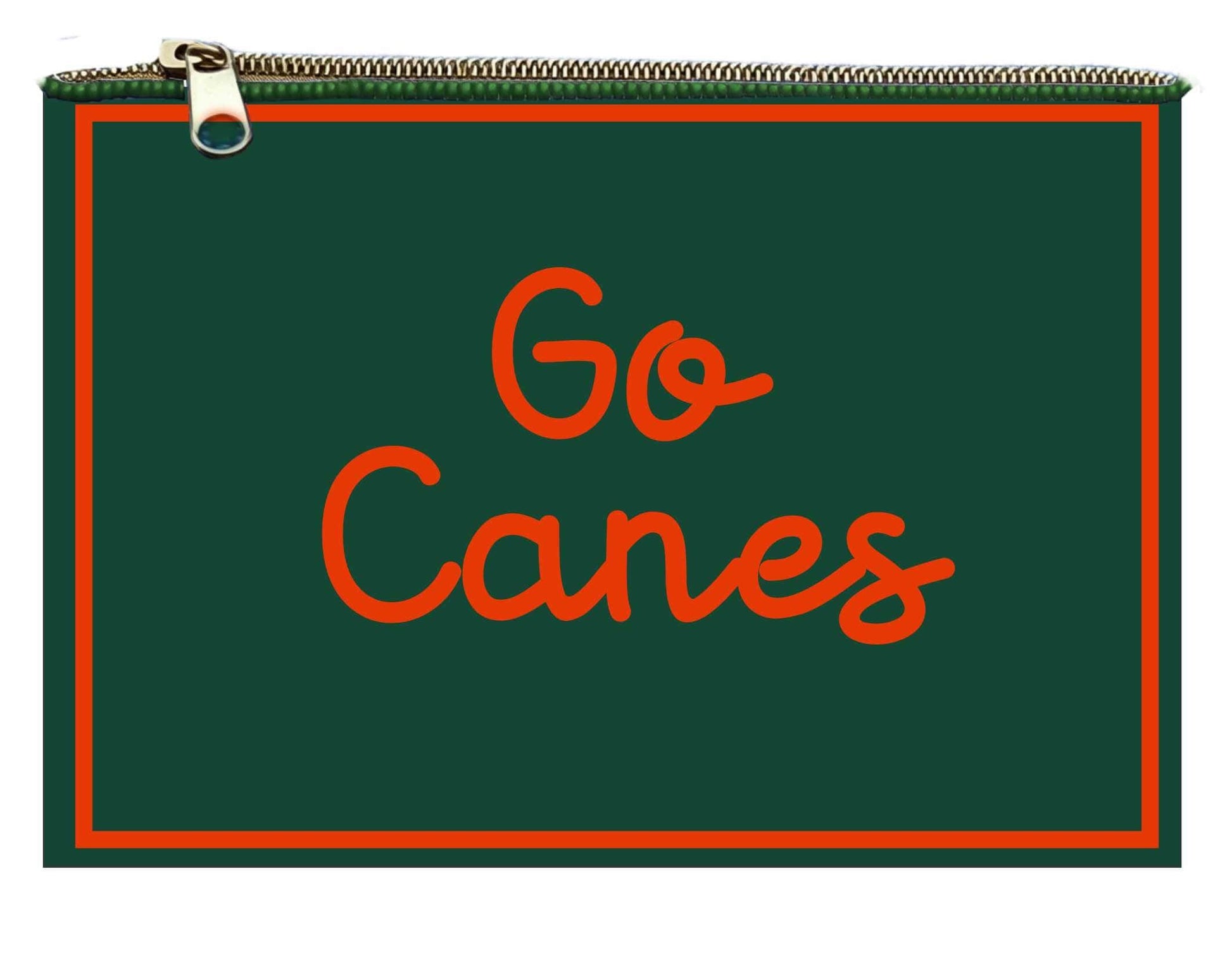 Desden PRE-ORDER Hand Beaded Coin Pouch – Miami Hurricanes