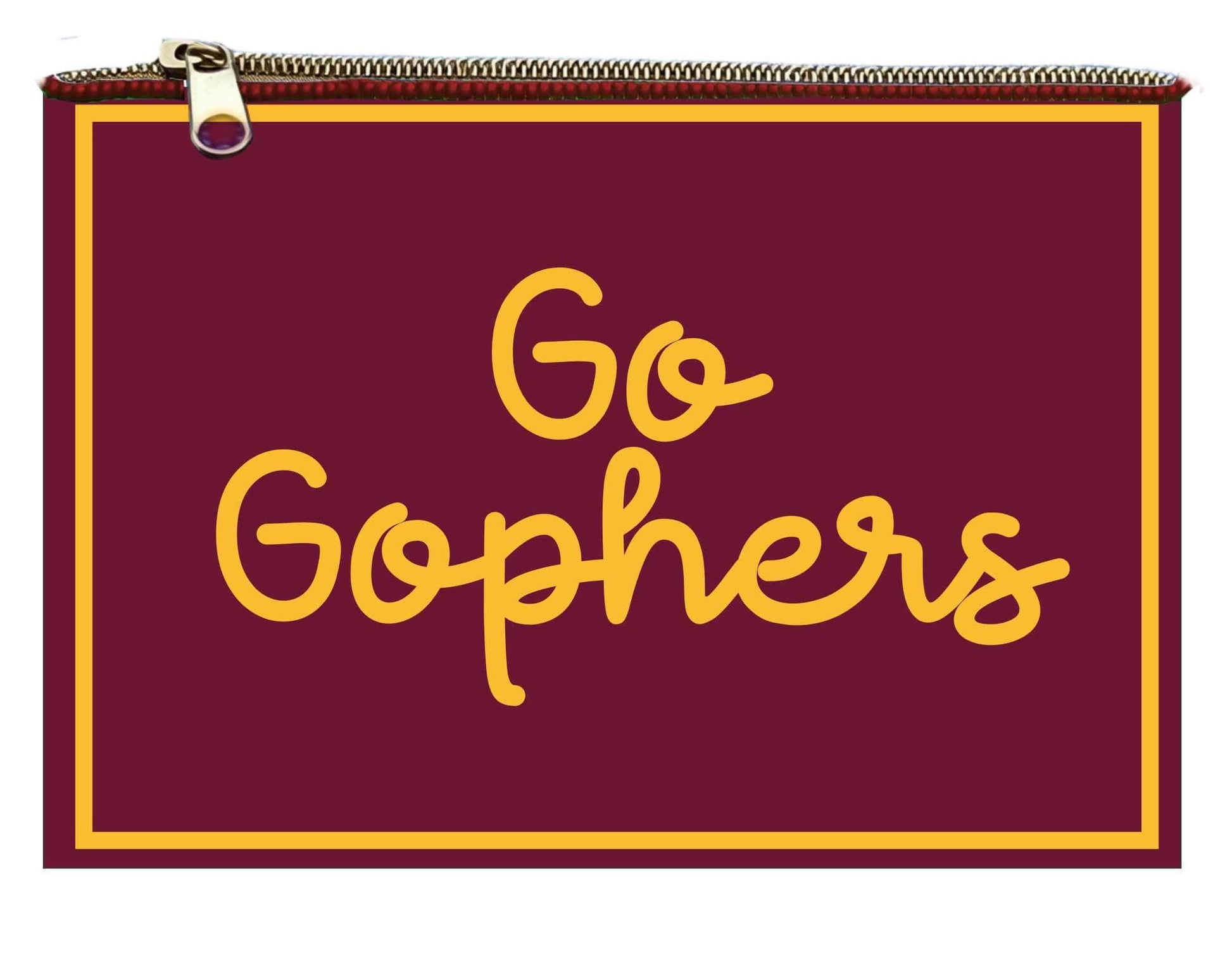 Desden PRE-ORDER Hand Beaded Coin Pouch – Minnesota Golden Gophers
