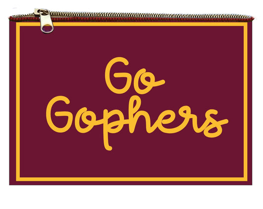 Desden PRE-ORDER Hand Beaded Coin Pouch – Minnesota Golden Gophers