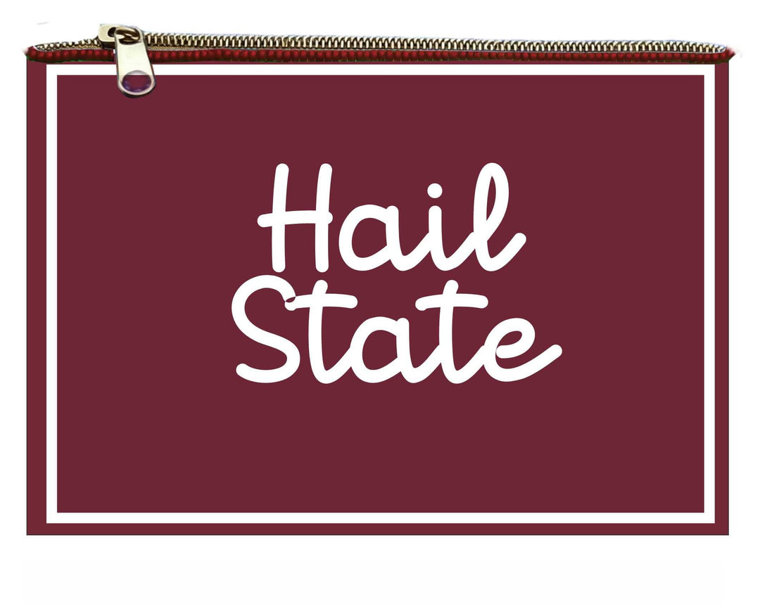 Desden PRE-ORDER Hand Beaded Coin Pouch – Mississippi State Bulldogs
