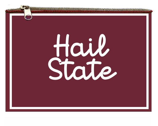 Desden PRE-ORDER Hand Beaded Coin Pouch – Mississippi State Bulldogs