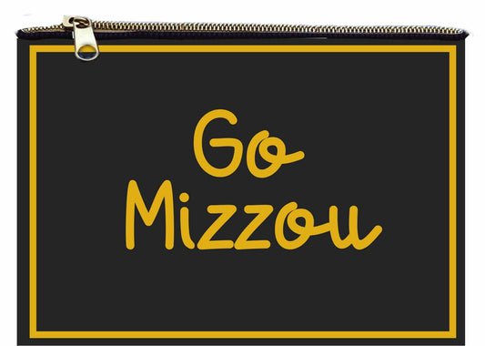 Desden PRE-ORDER Hand Beaded Coin Pouch – Missouri Tigers