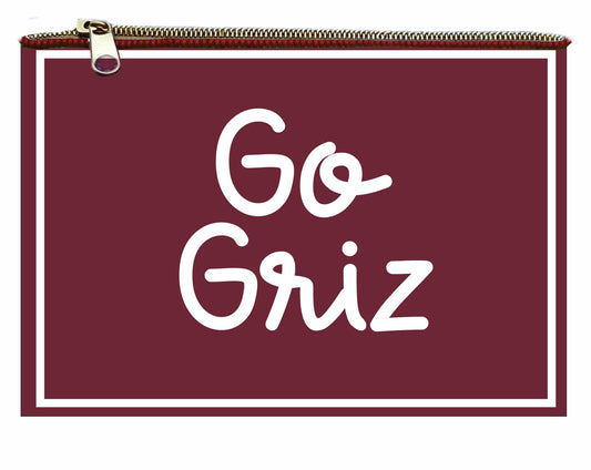 Desden PRE-ORDER Hand Beaded Coin Pouch – Montana Grizzlies