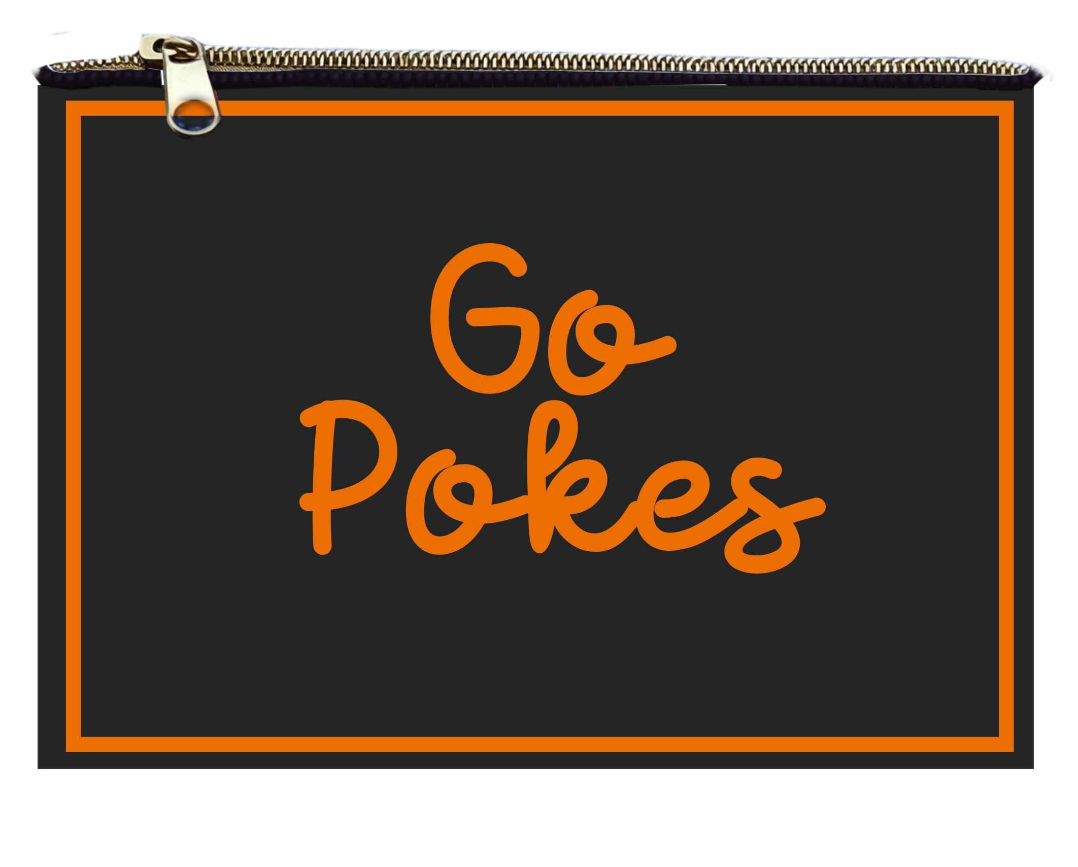 Desden PRE-ORDER Hand Beaded Coin Pouch – Oklahoma State Cowboys