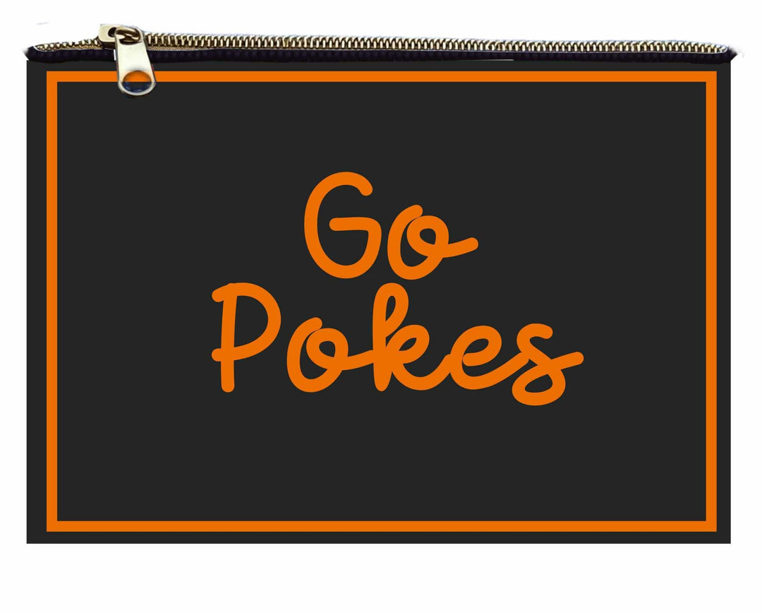 Desden PRE-ORDER Hand Beaded Coin Pouch – Oklahoma State Cowboys