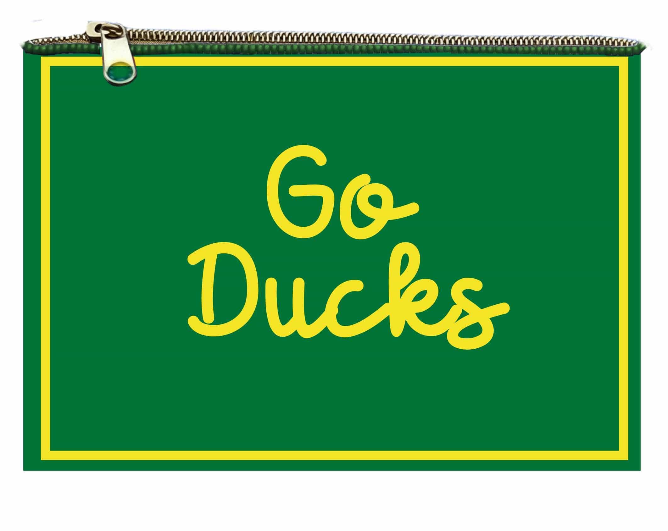 Desden PRE-ORDER Hand Beaded Coin Pouch – Oregon Ducks