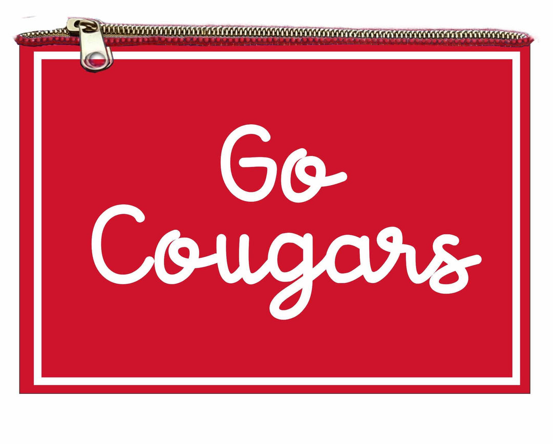 Desden PRE-ORDER Hand Beaded Coin Pouch – Southern Illinois Edwardsville Cougars