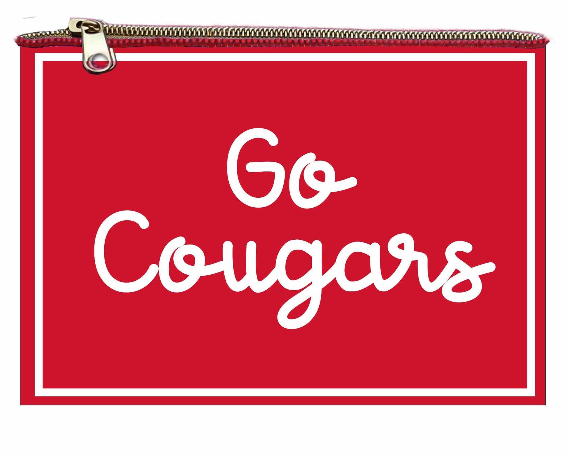 Desden PRE-ORDER Hand Beaded Coin Pouch – Southern Illinois Edwardsville Cougars