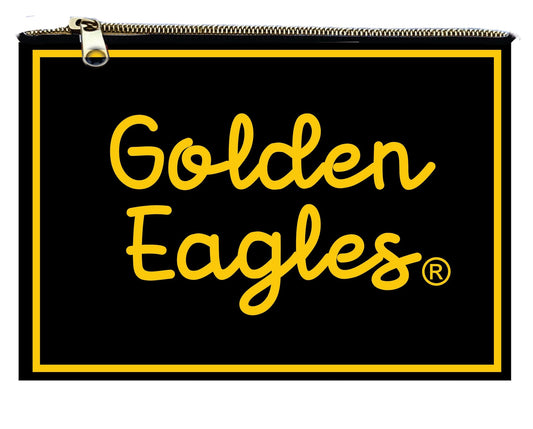 Desden PRE-ORDER Hand Beaded Coin Pouch – Southern Miss Golden Eagles