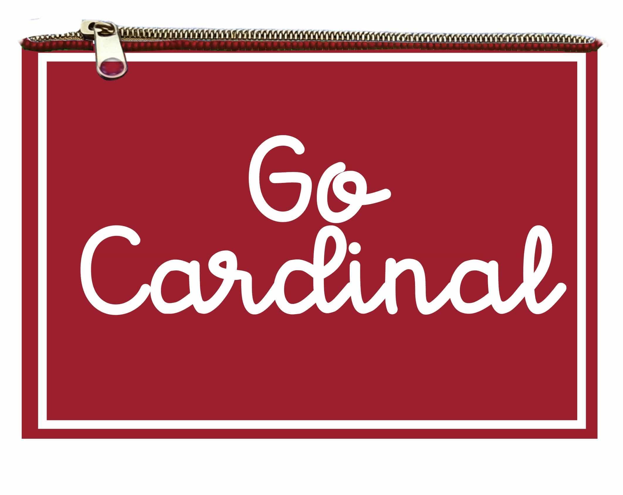 Desden PRE-ORDER Hand Beaded Coin Pouch – Stanford Cardinal