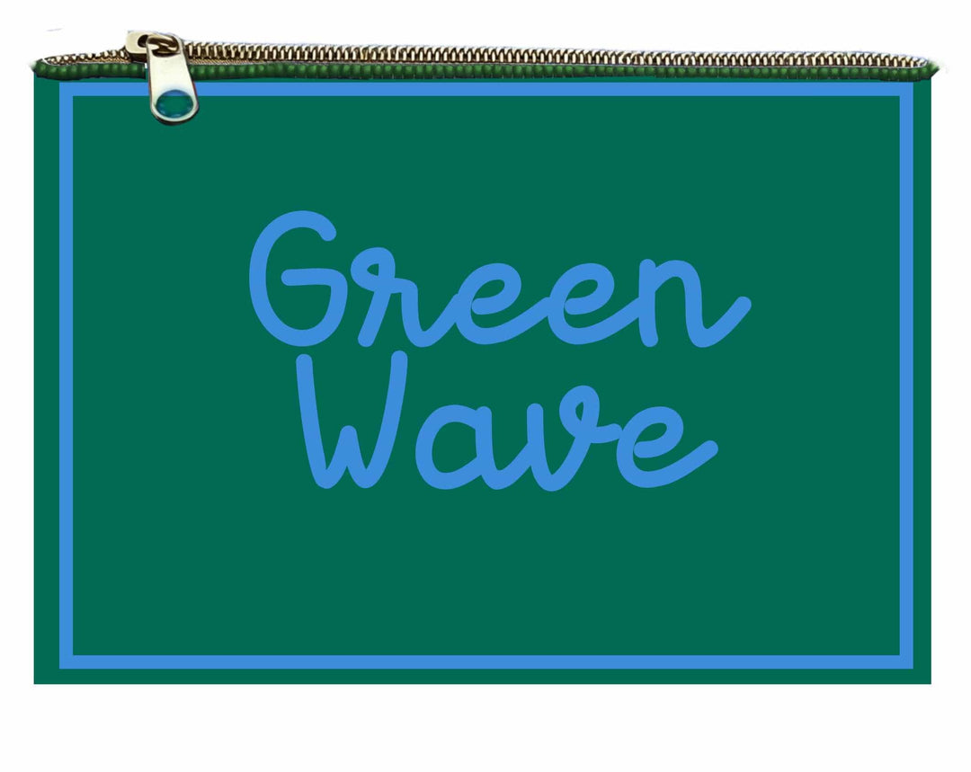 Desden PRE-ORDER Hand Beaded Coin Pouch – Tulane Green Wave