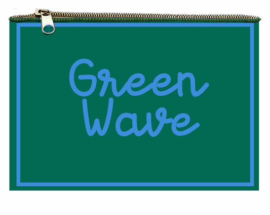 Desden PRE-ORDER Hand Beaded Coin Pouch – Tulane Green Wave