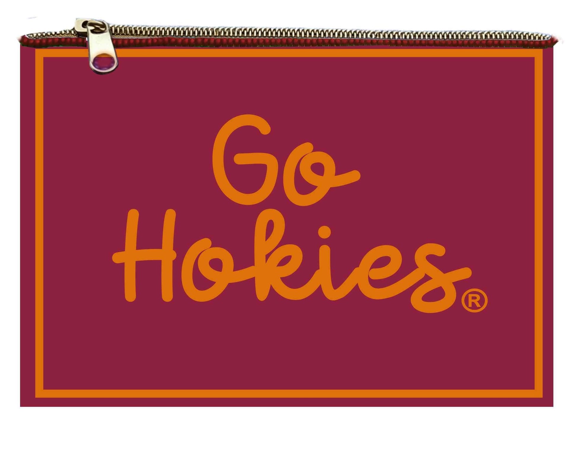 Desden PRE-ORDER Hand Beaded Coin Pouch – Virginia Tech Hokies
