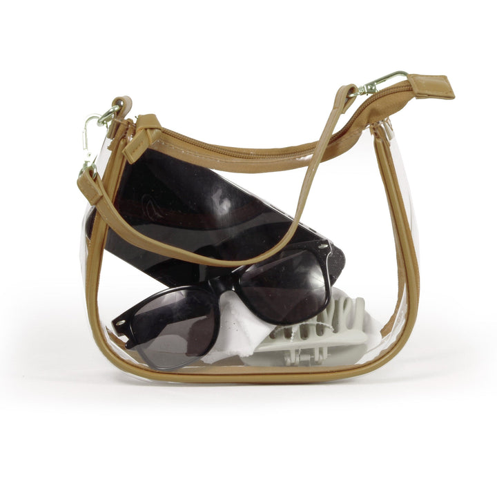 Desden Purse PRE-ORDER Sara Clear Purse - Metallic Gold