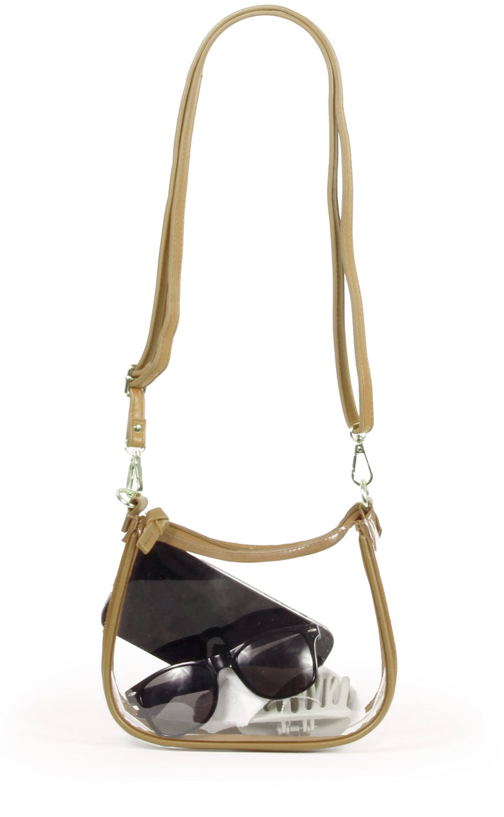 Desden Purse PRE-ORDER Sara Clear Purse - Metallic Gold