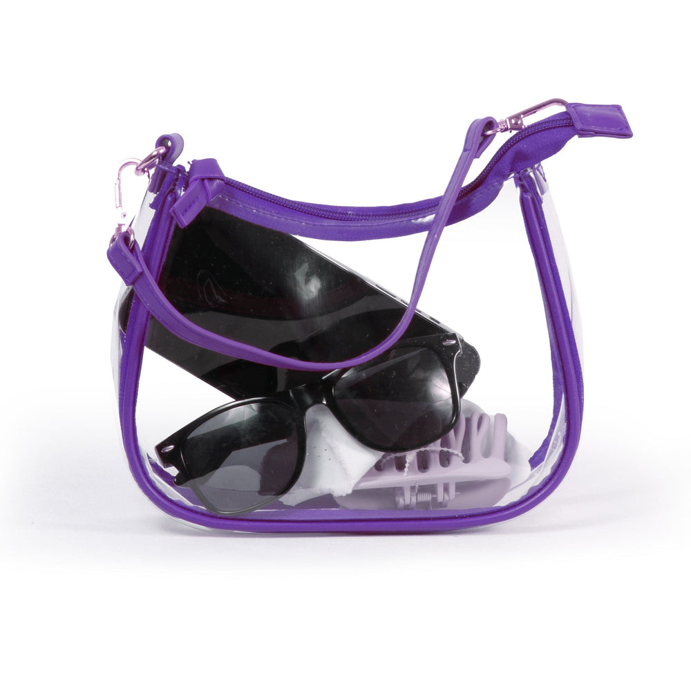 Desden Purse PRE-ORDER Sara Clear Purse - Purple