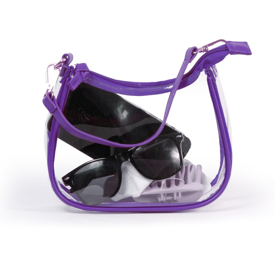 Desden Purse PRE-ORDER Sara Clear Purse - Purple