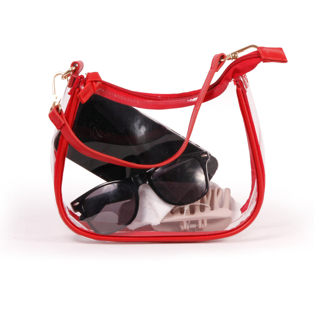 Desden Purse PRE-ORDER Sara Clear Purse - Red