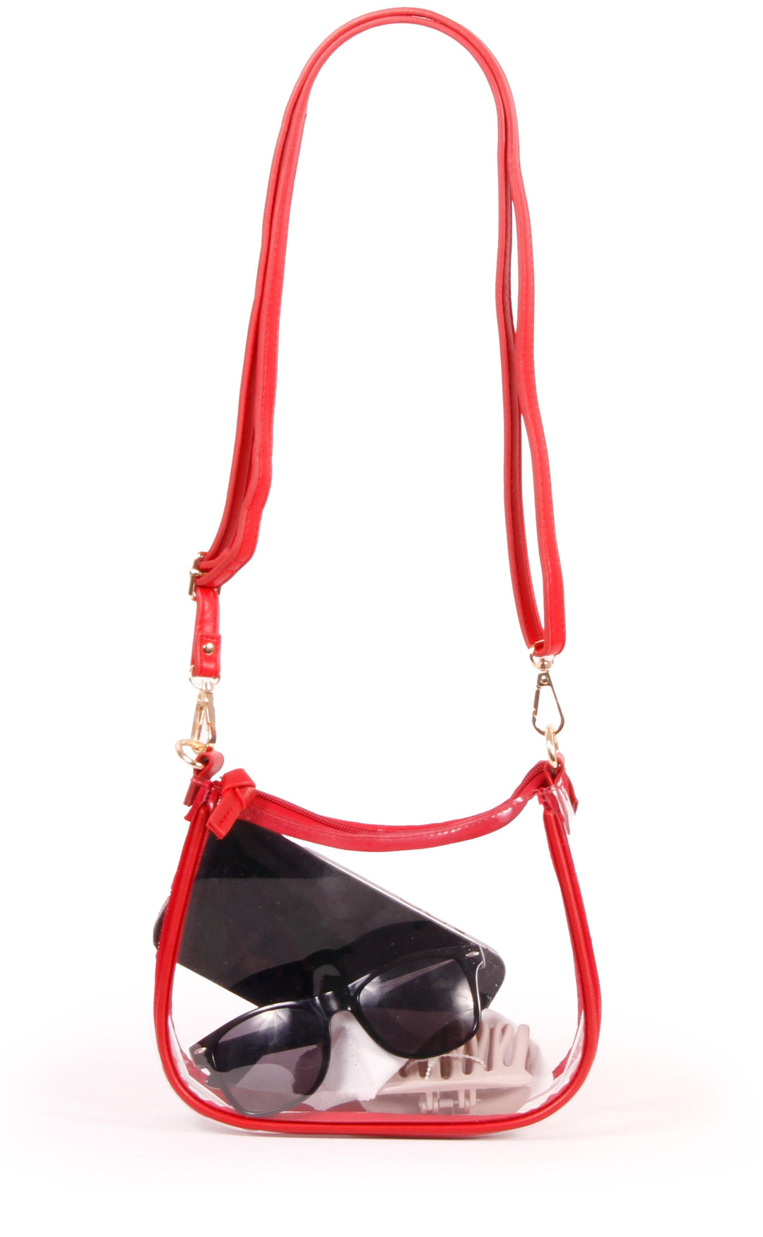 Desden Purse PRE-ORDER Sara Clear Purse - Red