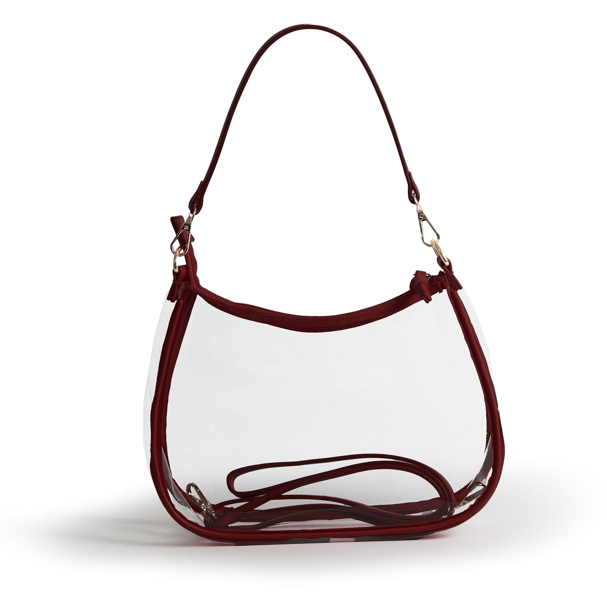 Desden Purse PRE-ORDER Sara Clear Purse with Beaded Charm – Arizona State Sun Devils