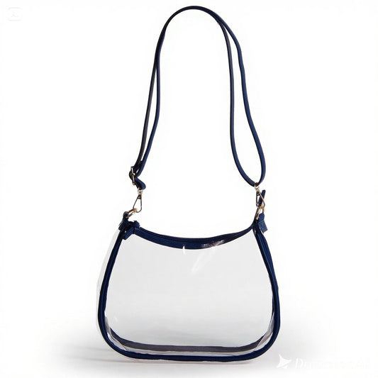 Desden Purse PRE-ORDER Sara Clear Purse with Beaded Charm – Auburn Tigers