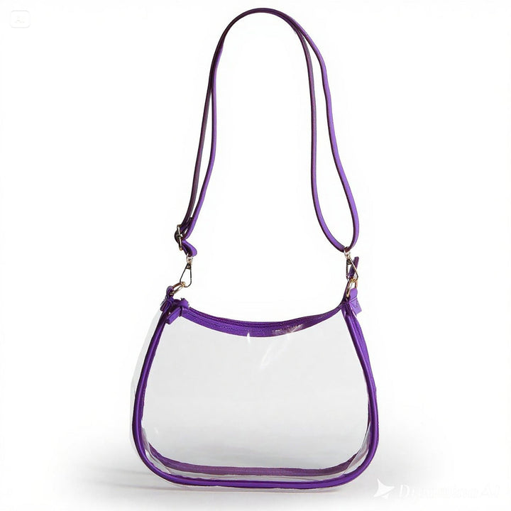 Desden Purse PRE-ORDER Sara Clear Purse with Beaded Charm – Central Arkansas Bears