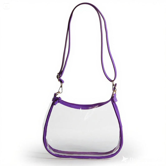 Desden Purse PRE-ORDER Sara Clear Purse with Beaded Charm – Clemson Tigers