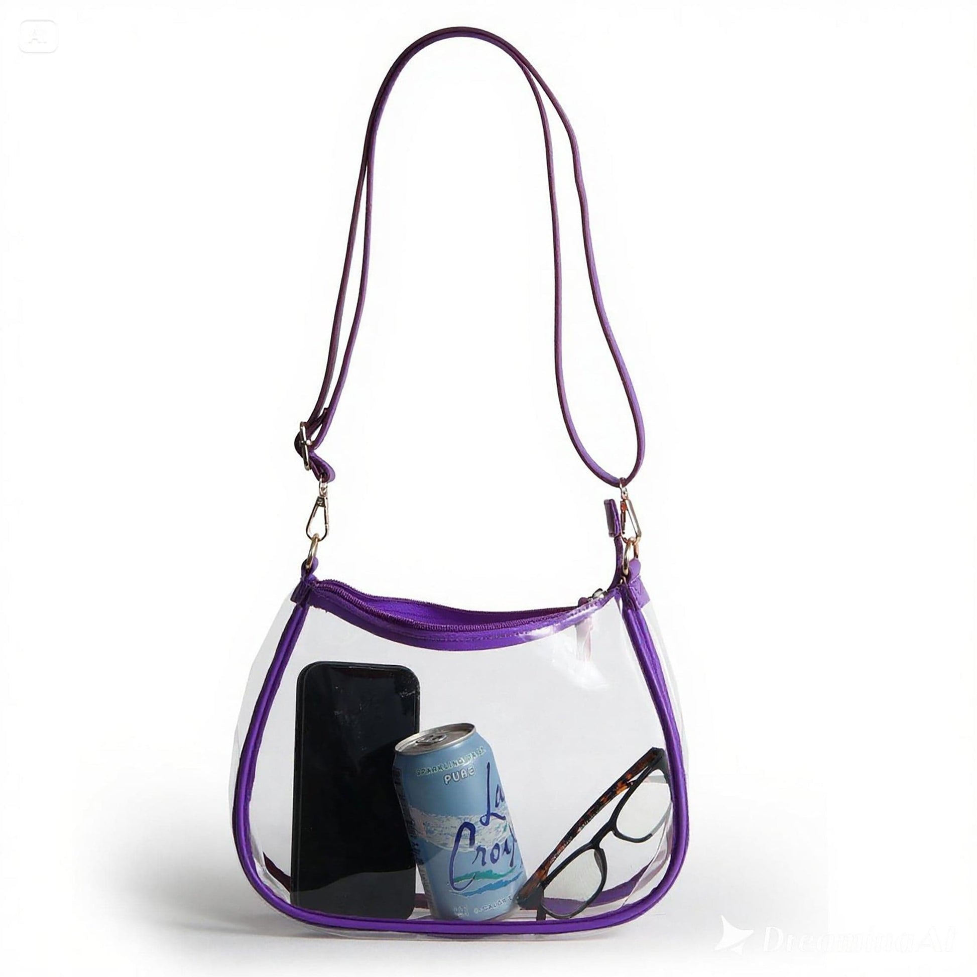 Desden Purse PRE-ORDER Sara Clear Purse with Beaded Charm – ECU Pirates