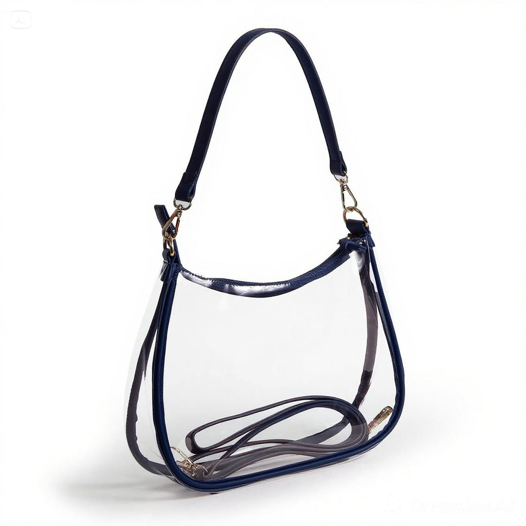 Desden Purse PRE-ORDER Sara Clear Purse with Beaded Charm – Illinois Fighting Illini