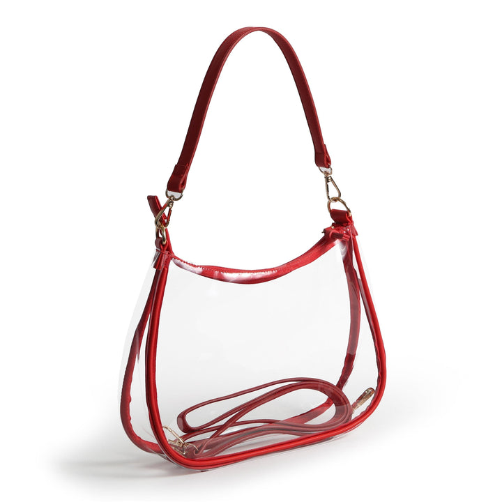 Desden Purse PRE-ORDER Sara Clear Purse with Beaded Charm – Louisville Cardinals