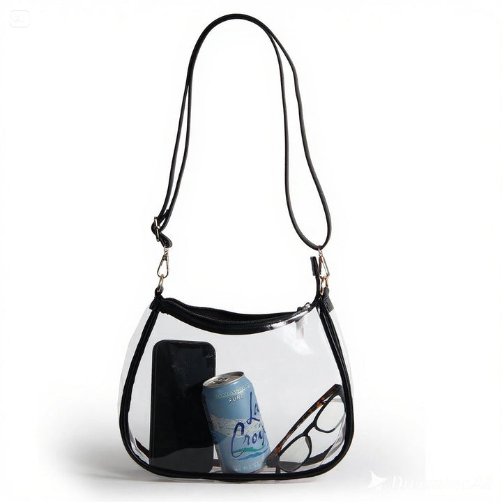 Desden Purse PRE-ORDER Sara Clear Purse with Beaded Charm – Michigan State Spartans