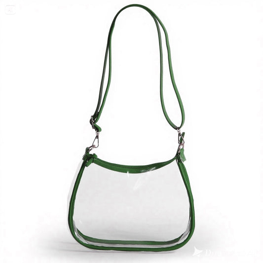 Desden Purse PRE-ORDER Sara Clear Purse with Beaded Charm – Tulane Green Wave