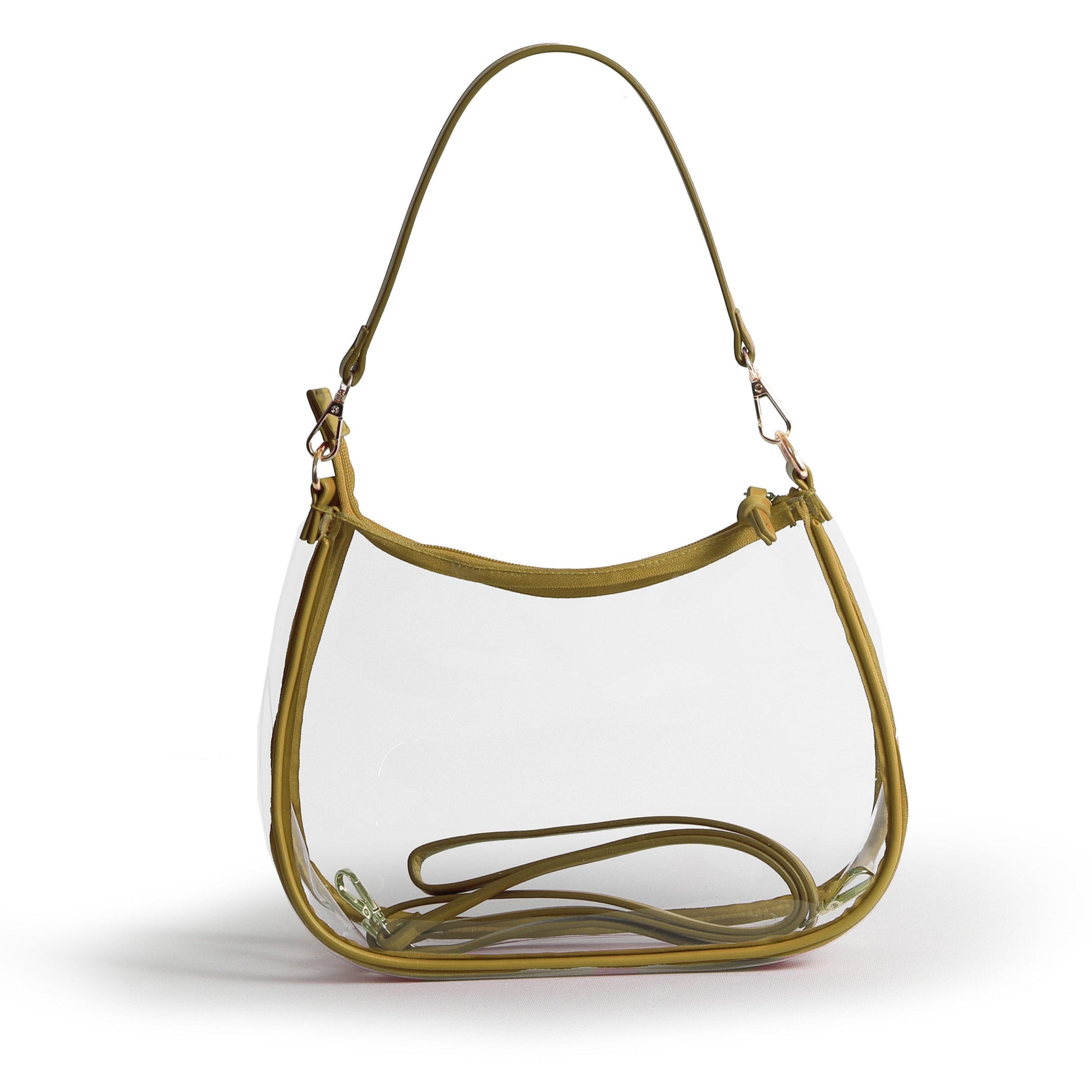 Desden Purse PRE-ORDER Sara Clear Purse with Beaded Charm – Wake Forest Demon Deacons