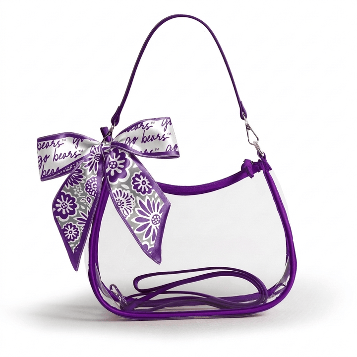 Desden PRE-ORDER Sara Clear Purse with Skinny Scarf – Central Arkansas Bears